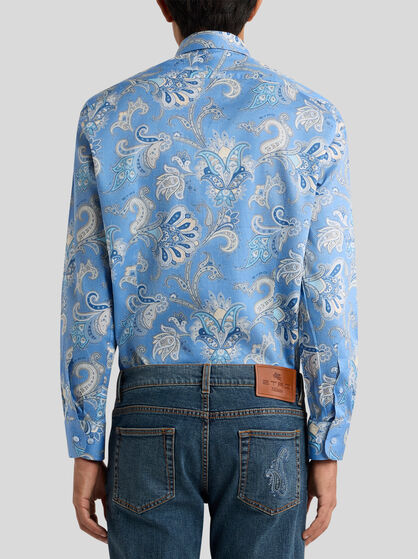 MAXI FLOWER PAISLEY SHIRT