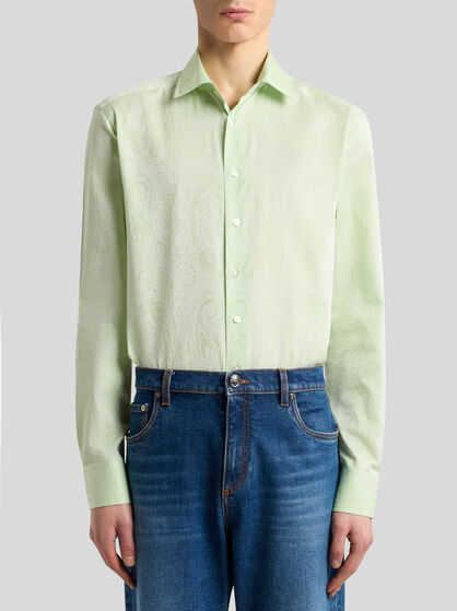 COTTON JACQUARD SHIRT