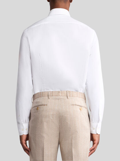 BUTTON-DOWN SHIRT WITH LOGO