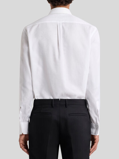 PAISLEY COTTON JACQUARD SHIRT