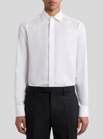 PAISLEY COTTON JACQUARD SHIRT