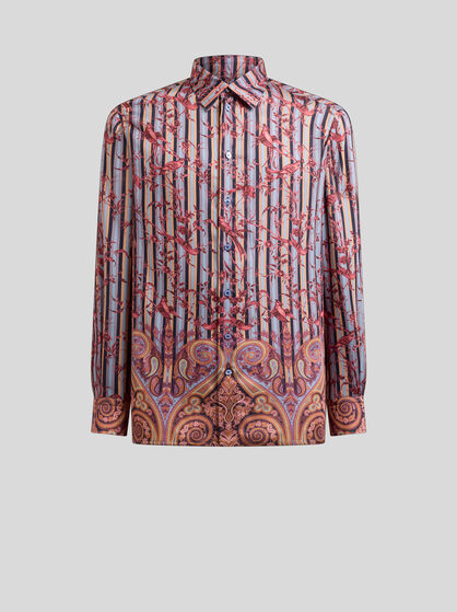 SHIRT WITH BIRD PRINT