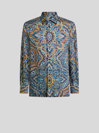 LONG PAISLEY SHIRT
