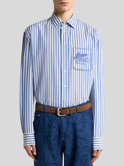 STRIPED SHIRT WITH PEGASO