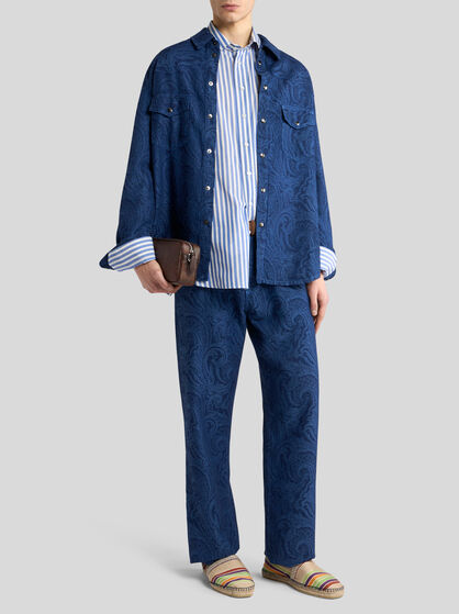 STRIPED SHIRT WITH PEGASO