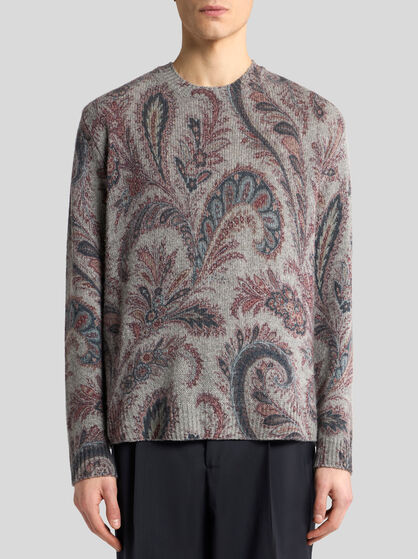 CASHMERE JACQUARD JUMPER