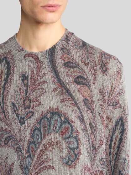 CASHMERE JACQUARD JUMPER
