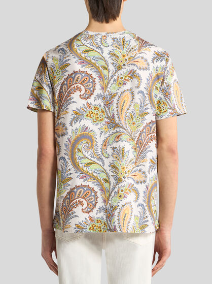 FLORAL PAISLEY T-SHIRT