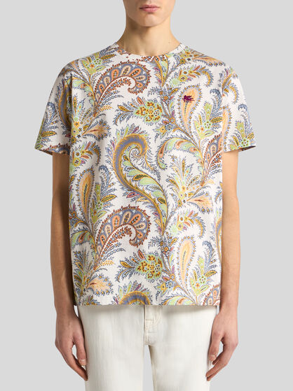 FLORAL PAISLEY T-SHIRT