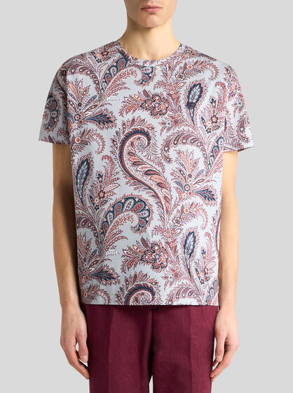 FLORAL PAISLEY T-SHIRT