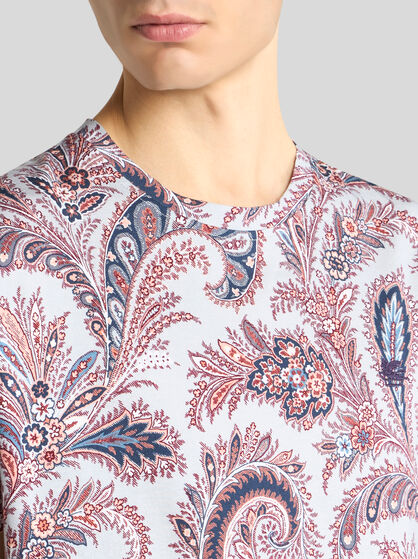 FLORAL PAISLEY T-SHIRT
