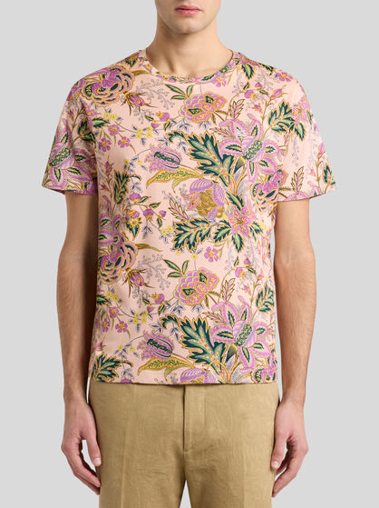 COTTON T-SHIRT WITH PRINT