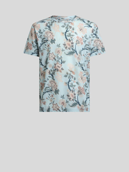 T-SHIRT WITH FLORAL PRINT