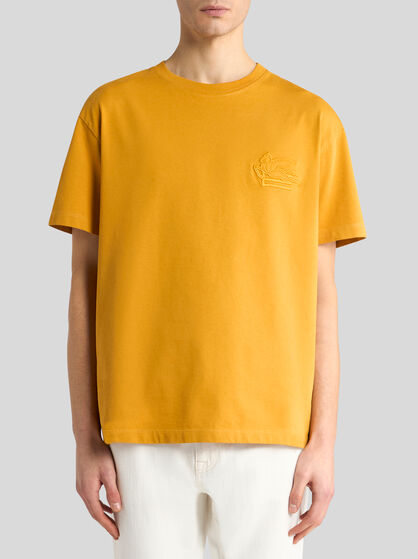 T-SHIRT WITH PEGASO EMBROIDERY