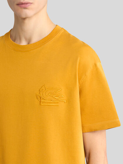 T-SHIRT WITH PEGASO EMBROIDERY