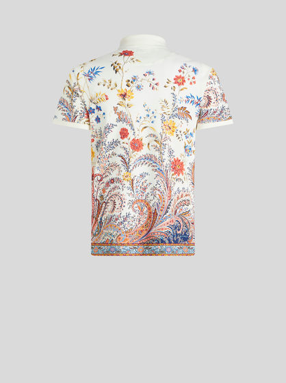 FLORAL PAISLEY POLO SHIRT | T-SHIRTS AND POLO SHIRTS | ETRO