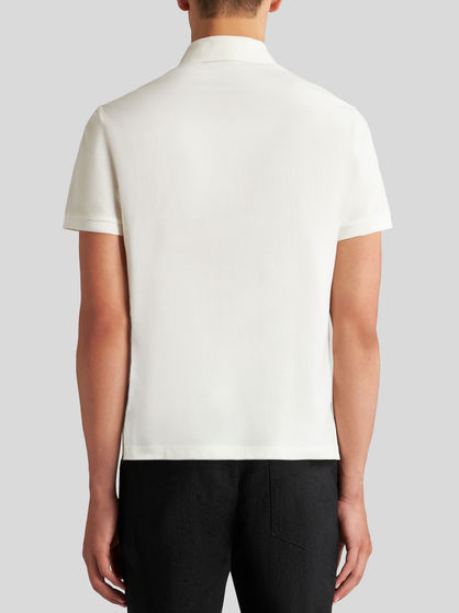 POLO SHIRT WITH EMBROIDERED PEGASO