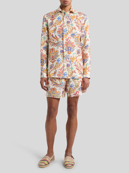 FLORAL SWIM SHORTS