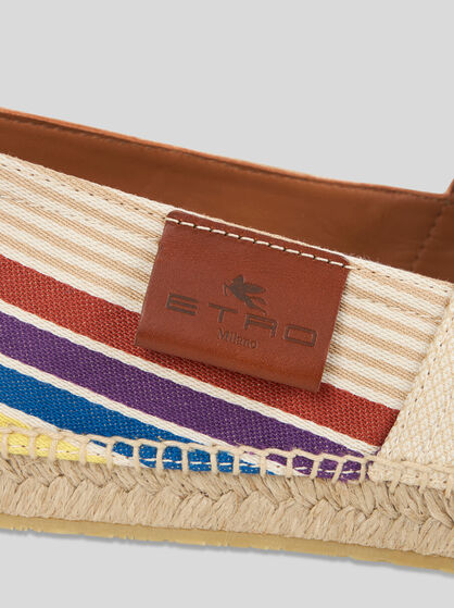 STRIPED ESPADRILLES