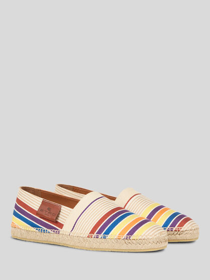 STRIPED ESPADRILLES