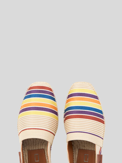 STRIPED ESPADRILLES