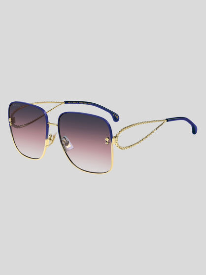 METAL PAISLEY SUNGLASSES