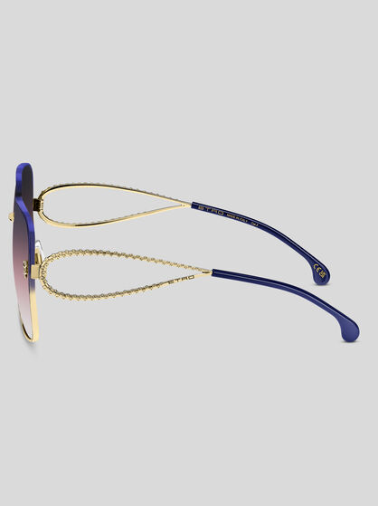 METAL PAISLEY SUNGLASSES
