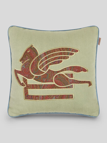 EMBROIDERED CUSHION