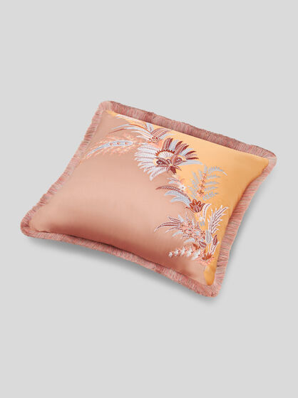 FLORAL EMBROIDERED CUSHION | Cushions | ETRO