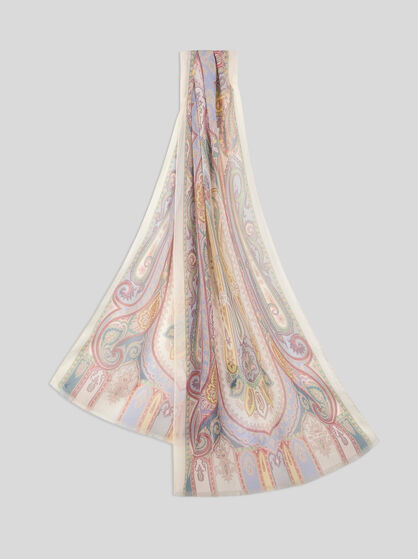 PRINTED SILK SCARF