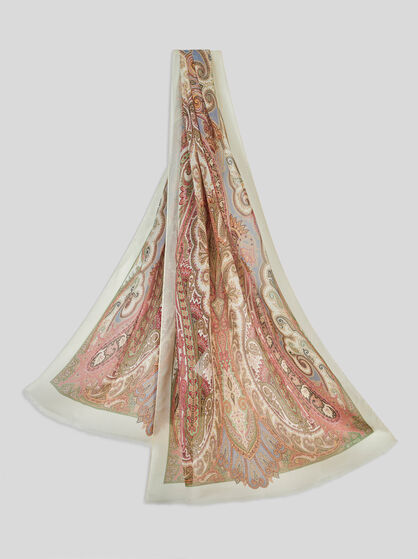 PRINTED SILK SCARF