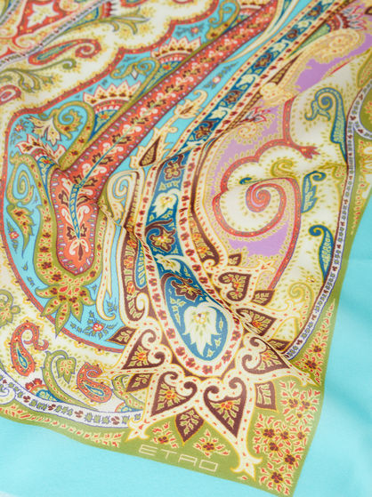 PAISLEY SILK SCARF