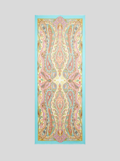 PAISLEY SILK SCARF