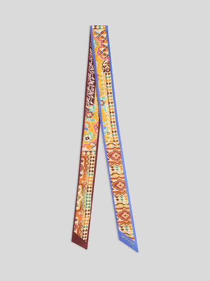 PRINTED SILK PAISLEYINA