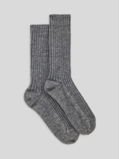 WOOL- AND ALPACA WOOL-BLEND SOCKS