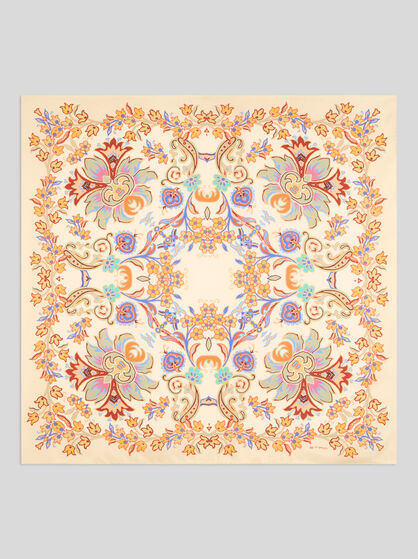 PRINTED SILK SCARF