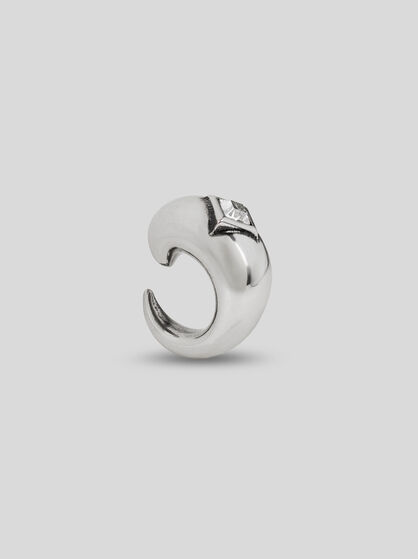 CUFF EARRINGS WITH STONE