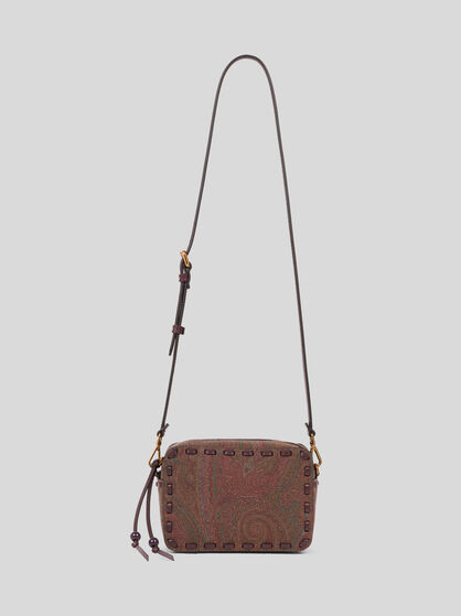 ARNICA 1984 PAISLEY CROSSBODY BAG WITH THREADING