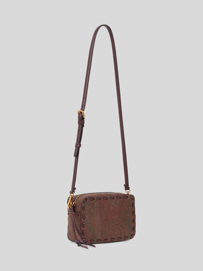 ARNICA 1984 PAISLEY CROSSBODY BAG WITH THREADING