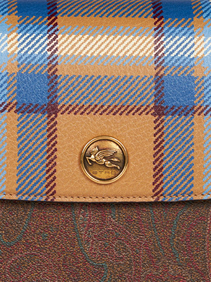 타탄 프린트 스몰 ETRO ESSENTIAL 백