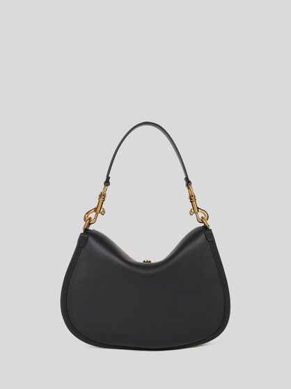 MEDIUM LEATHER PONY BAG