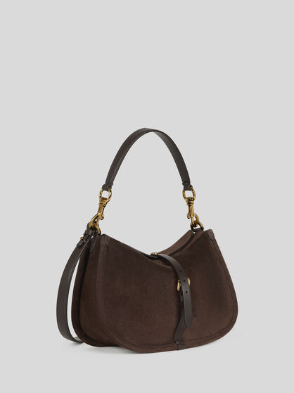 TASCHE PONY MITTELGROSS AUS VELOURSLEDER