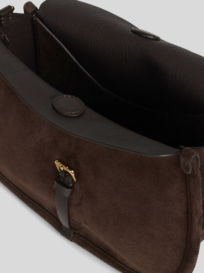 TASCHE PONY MITTELGROSS AUS VELOURSLEDER
