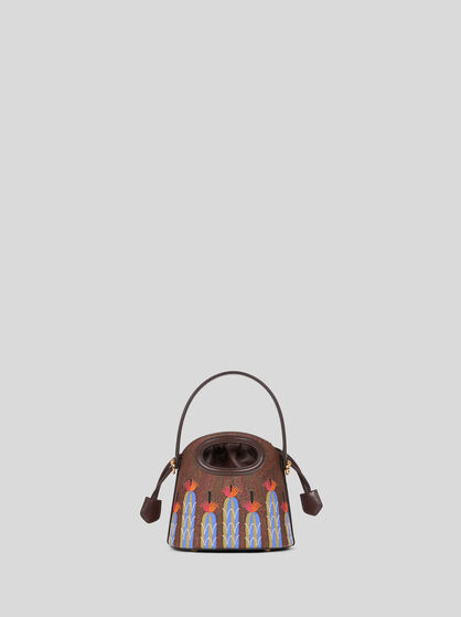 ETRO X AGOSTINO IACURCI SMALL ARNICA SATURNO BAG