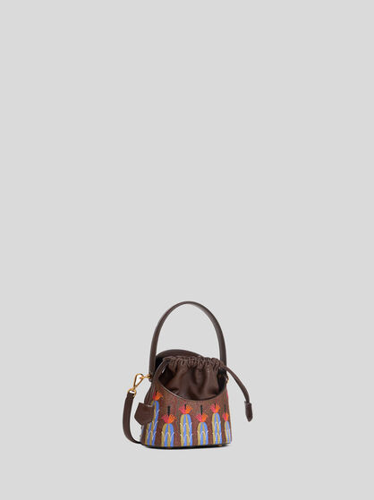 ETRO X AGOSTINO IACURCI SMALL ARNICA SATURNO BAG
