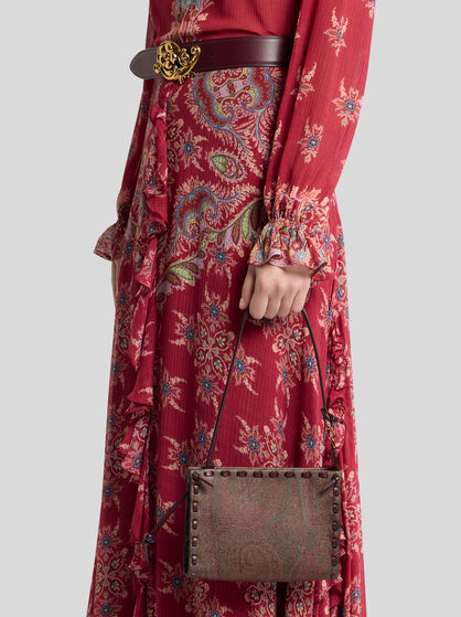 ARNICA 1984 PAISLEY POUCH WITH THREADING