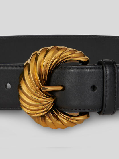 BELT WITH PAISLEY BUCKLE
