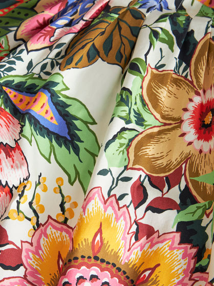 MULTICOLOURED BOUQUET SKIRT