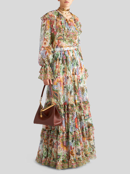 SILK MAXI SKIRT