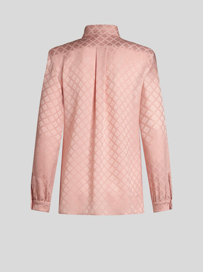 SILK JACQUARD SHIRT